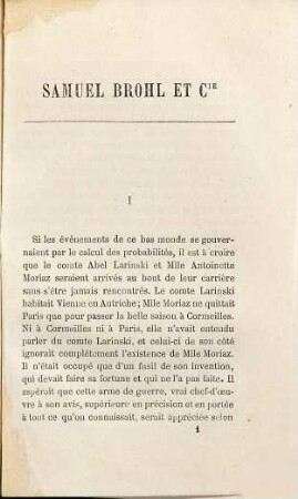 Samuel Brohl et Cie