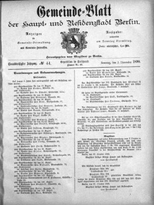 1890,44: No. 44, 2. November 1890