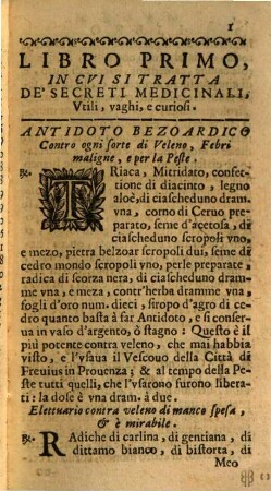Breve compendio di maravigliosi secreti ...