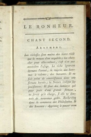 Chant Second.