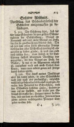 215-219, Sechster Abschnitt
