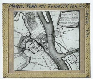 Plan von Mainz