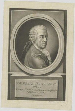 Bildnis des Ioh. Gaspar Fvesslinvs