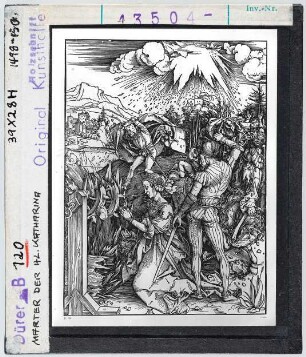 Albrecht Dürer: Marter der Heiligen Katharina, B. 120