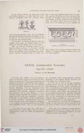 Architektonische Terracotten