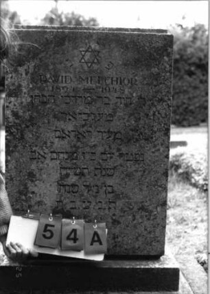 Grabstein 54 A (Detailaufnahme)