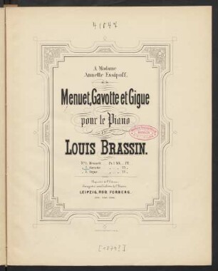 No. 2: Gavotte