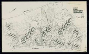 Wohnhäuser Am Rupenhorn 1-3, Berlin-Westend: Lageplan 1:500