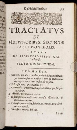 Sectionis Secundæ.