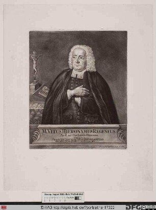 Bildnis Veit Hieronymus Regenfuß