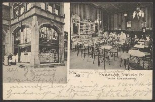 Ansichtskarte "Hochbahn-Café", Schlesisches Tor