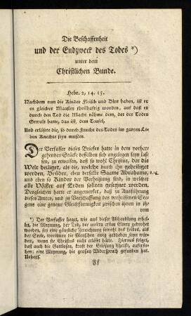 449-460, Der Verfasser dieses Briefes hatte in dem ...