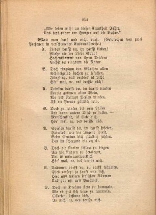 Was man darf und nicht darf.