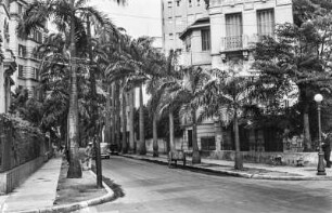 Straße in Rio de Janeiro : Blick auf die Straße vom Hotel Central in Rio de Janeiro.