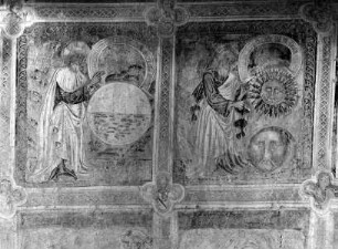 Szenen aus der Schöpfungsgeschichte — Die Erschaffung von Sonne, Mond und Sterne