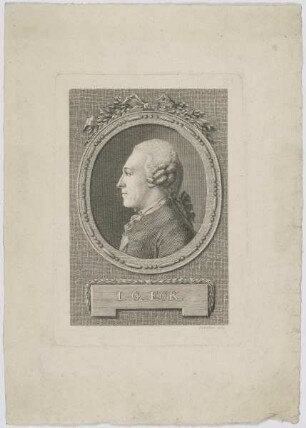 Bildnis des I. G. Eck
