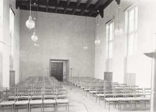 Parentationshalle : Döbeln. Innenraum des Krematoriums