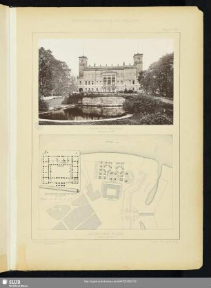 Albrechts-Schloss Ansicht von Norden