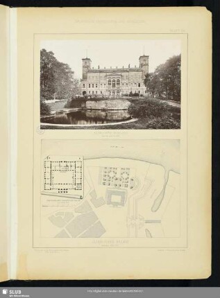 Albrechts-Schloss Ansicht von Norden