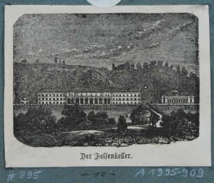 Die Felsenkellerbrauerei im Plauenschen Grund bei Dresden