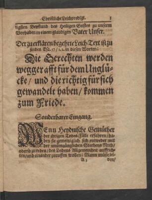 Sonderbarer Eingang.