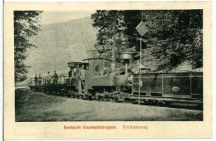 Deutsche Eisenbahntruppen Feldbahnzug