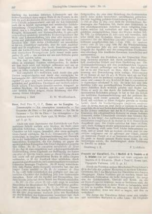357-358 [Rezension] Rose, Père V., Études sur les Évangiles