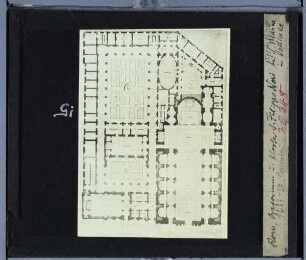 Rom, Oratorium des Hl. Filippo Neri,Rom, S. Maria in Valicella : Grundriss