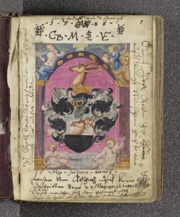 Stammbuch des Caspar von Abschatz (1584-1607)