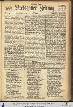 20.11.1898 (Zweites Blatt)