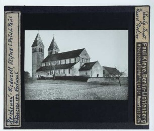 Niederzell-Reichenau, St. Peter und Paul : Außenansicht von NW