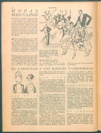 El carácter y los rasgos fisonómicos
