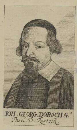 Bildnis des Ioh. Georg Dorschaeus