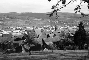 Lörrach, Tüllingen: Über die Dächer von Tüllingen auf Stetten