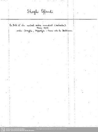 Shoghi Effendi