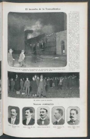 El incendio de la Transatlántica