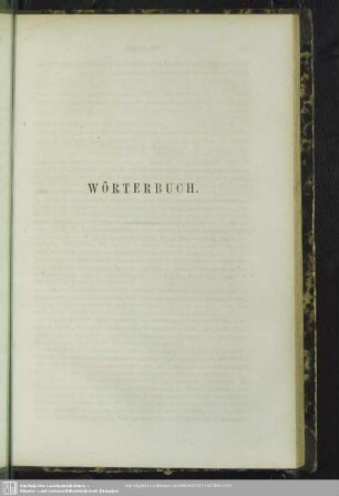 Wörterbuch
