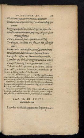 Cap. 32. De Testimonio divino.