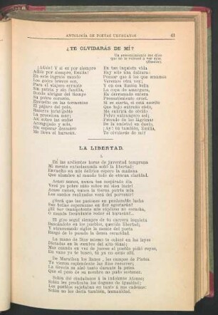 La libertad.