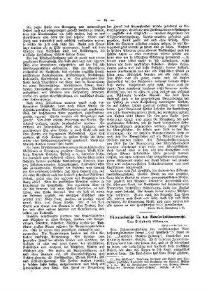 Literaturbericht für den Nadelarbeitsunterricht : (Schluß aus Nr. 18 S.71)