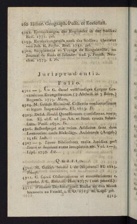 160-181, Jurisprudentia - Theologia