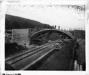 Brückenbau bei Stahringen