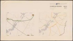 Bahnhof Potsdam-Stadt Schinkelwettbewerb 1993: Verkehrskonzept: Lagepläne 1:20000