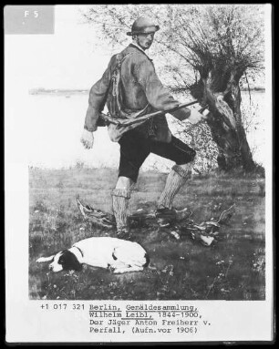 Der Jäger (Anton Freiherr v. Perfall)
