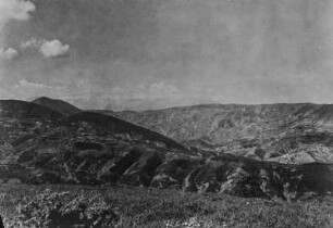 Berglandschaft : Blick über eine Berglandschaft