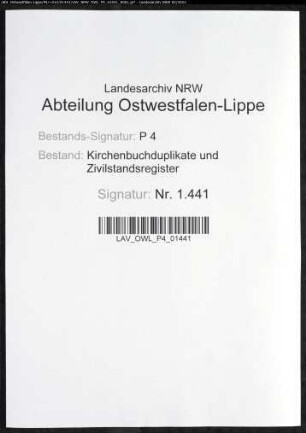 Kirchenbuchduplikat der katholischen Gemeinde Hemer (GHT 1873-1874). (Gemeinde: Hemer, katholische Gemeinde)