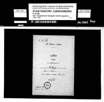 Die Vögel. Oper von Walter Braunfels nach Aristophanes