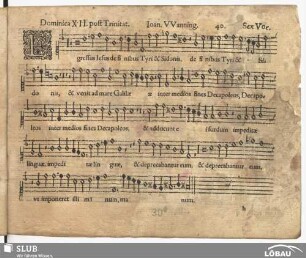 40. Egressus Iesus de finibus