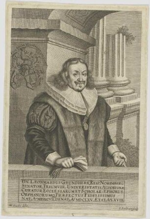Bildnis des Leonhardus Grundherr