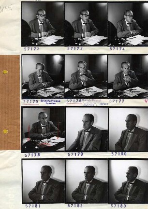 Portraitserie Walter Gropius